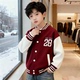 儿童中大童衣服春装 童装 棒球服外套男童学院风夹克2026春秋款 7306