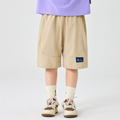 儿童运动五分中裤 男童薄款 6001 新款 中大童冰丝速干裤 短裤 2026夏季