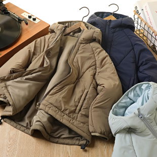 男童加厚棉袄保暖棉衣2026冬季 儿童连帽加厚中大童棉衣7260 新款