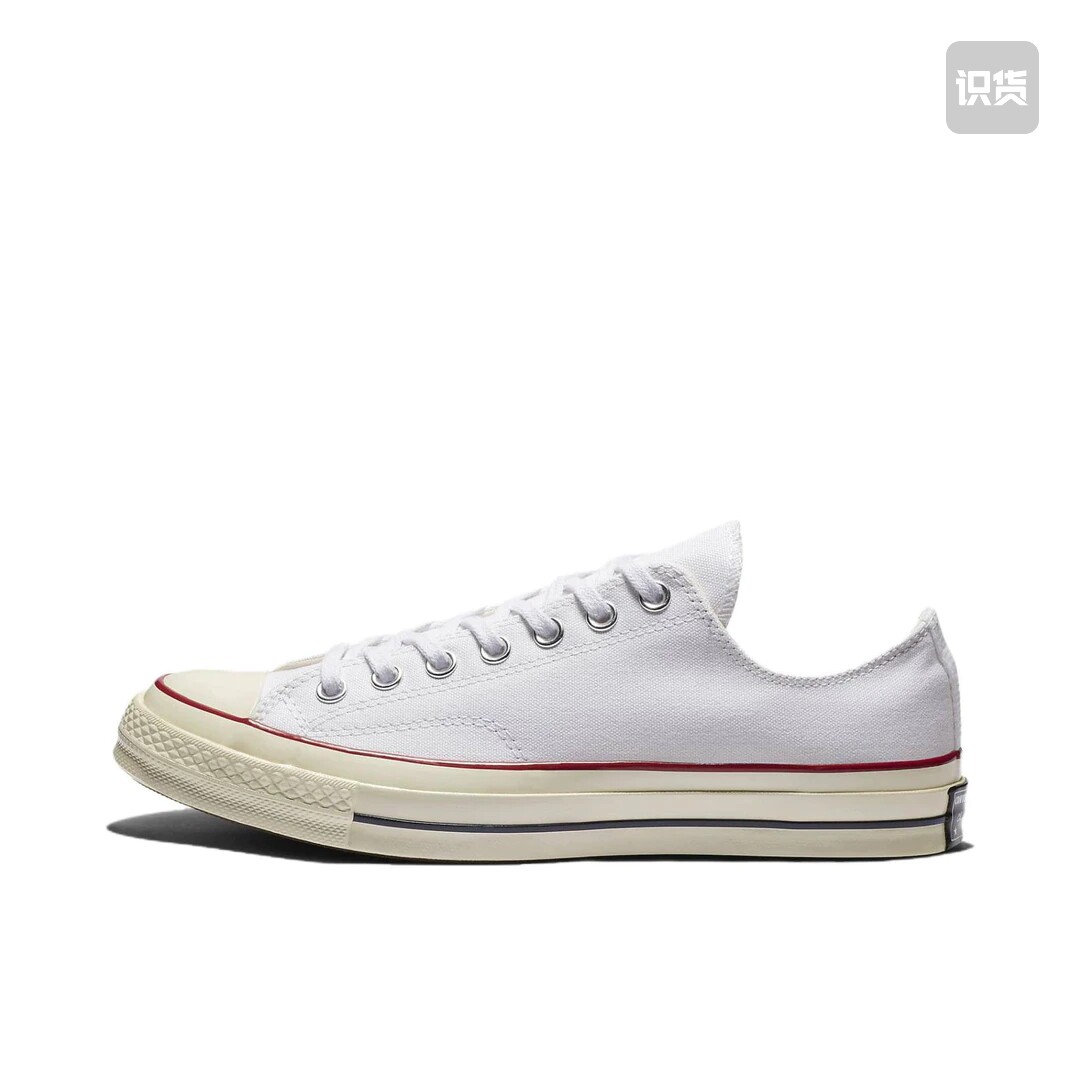 匡威Converse 1970s经典复古轻便帆布鞋低帮浅米色广东MZQ仓