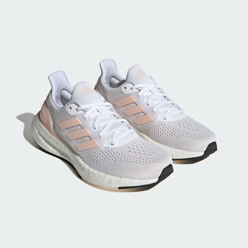 adidas Pureboost 23  低帮 休闲跑步鞋 女款 白色 丽水FF仓