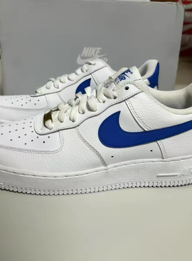 Nike Air Force 1耐克AF1空军一号白蓝低帮板鞋 DM2845-100山东mg