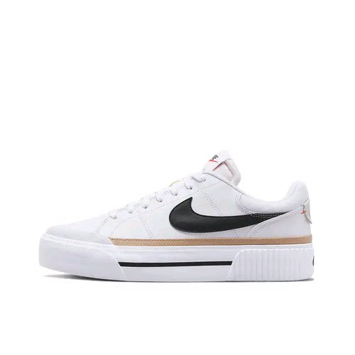 Nike Court Legacy Lift 板鞋 舒适缓震耐磨 DM7590-100 温州qz仓