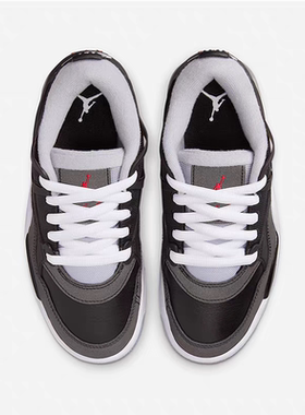 NIKE耐克 AIRJORDAN4RMBG大童AJ4低帮运动休闲鞋HV5187-010山东mg