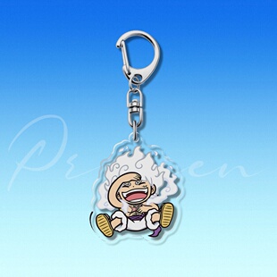海贼王5cm钥匙扣挂饰挂件路飞尼卡香克斯黑胡子巴基