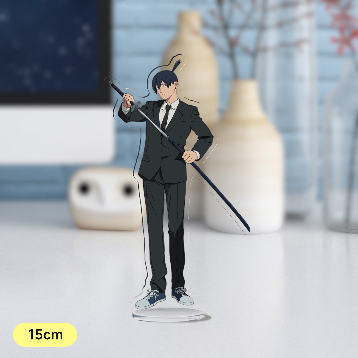 电锯人蕾塞篇 早川秋亚克力立牌15cm 电次毕姆蕾塞大立牌摆件