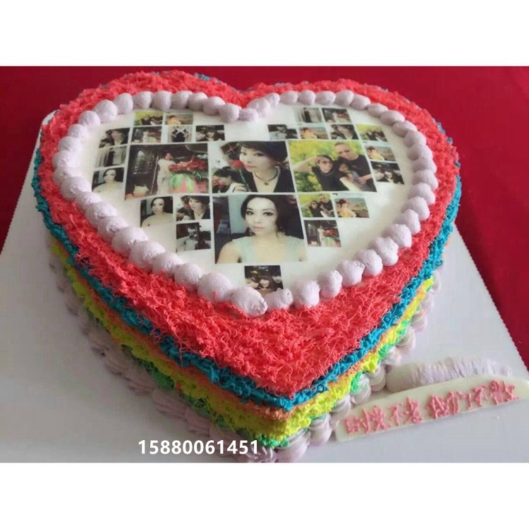 曲靖数码照片新款新鲜创意定制个性福州生日蛋糕七夕抖音情人节送,零食/坚果/特产,生日/节日蛋糕,淘宝优惠券,粉丝福利购,淘宝优惠卷