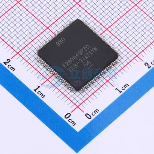 F280049PZQR LQFP-100(14x14) 单片机(MCU/MPU/SOC) TI全新正品原