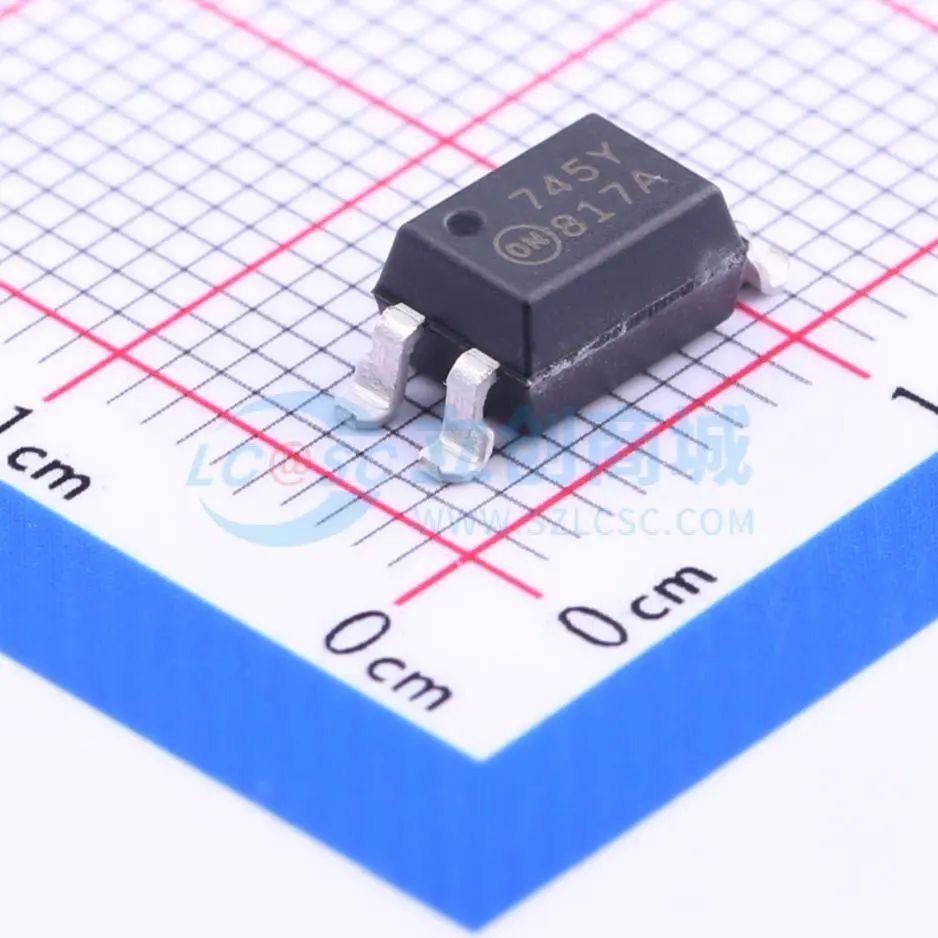 FOD817AS SOP-4-2.54mm 晶体管输出光耦 ON(安森美)原装正品 电子