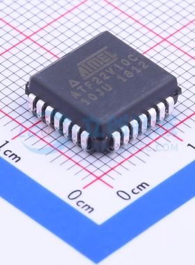 ATF22V10C-10JU PLCC-28(11.5x11.5) 可编程逻辑器件(CPLD/FPGA)