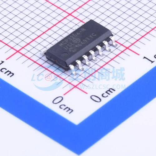 MCP3204-BI/SL SOIC-14 模数转换芯片ADC MICROCHIP(美国微芯)全
