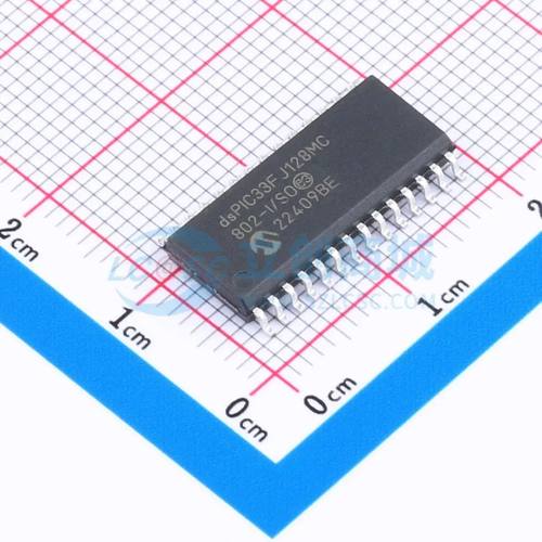 dsPIC33FJ128MC802-I/SO SOIC-28-300mil 数字信号处理器(DSP/DSC