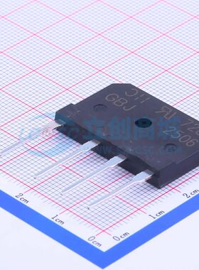 GBJ2506-F GBJ 整流桥 DIODES(美台)原装正品 电子元件配单