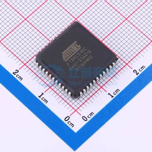 AT89C51RC-24JU PLCC-44(16.6x16.6) 单片机(MCU/MPU/SOC) 全新原