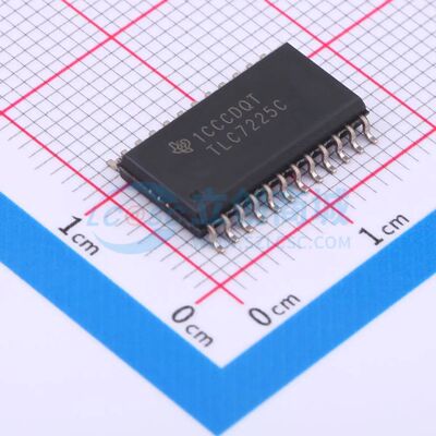 TLC7225CDWR SOIC-24-300mil 数模转换芯片DAC TI全新正品原装 电
