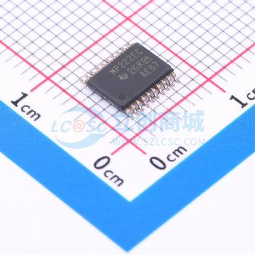 MAX3222ECPWR TSSOP-20 RS232芯片 TI全新正品原装 电子元件配单