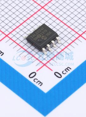 24LC024T-I/SN SOIC-8 EEPROM 全新原装 电子元器件配单