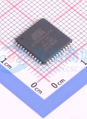 ATMEGA644PA-AUR TQFP-44(10x10) 单片机(MCU/MPU/SOC) 全新原装