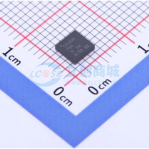 CC1310F64RSMR QFN-32-EP(4x4) 无线收发芯片 TI全新正品原装 电