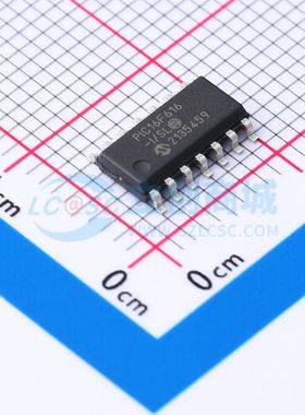 PIC16F616T-I/SL SOIC-14 单片机(MCU/MPU/SOC) 全新原装 电子元