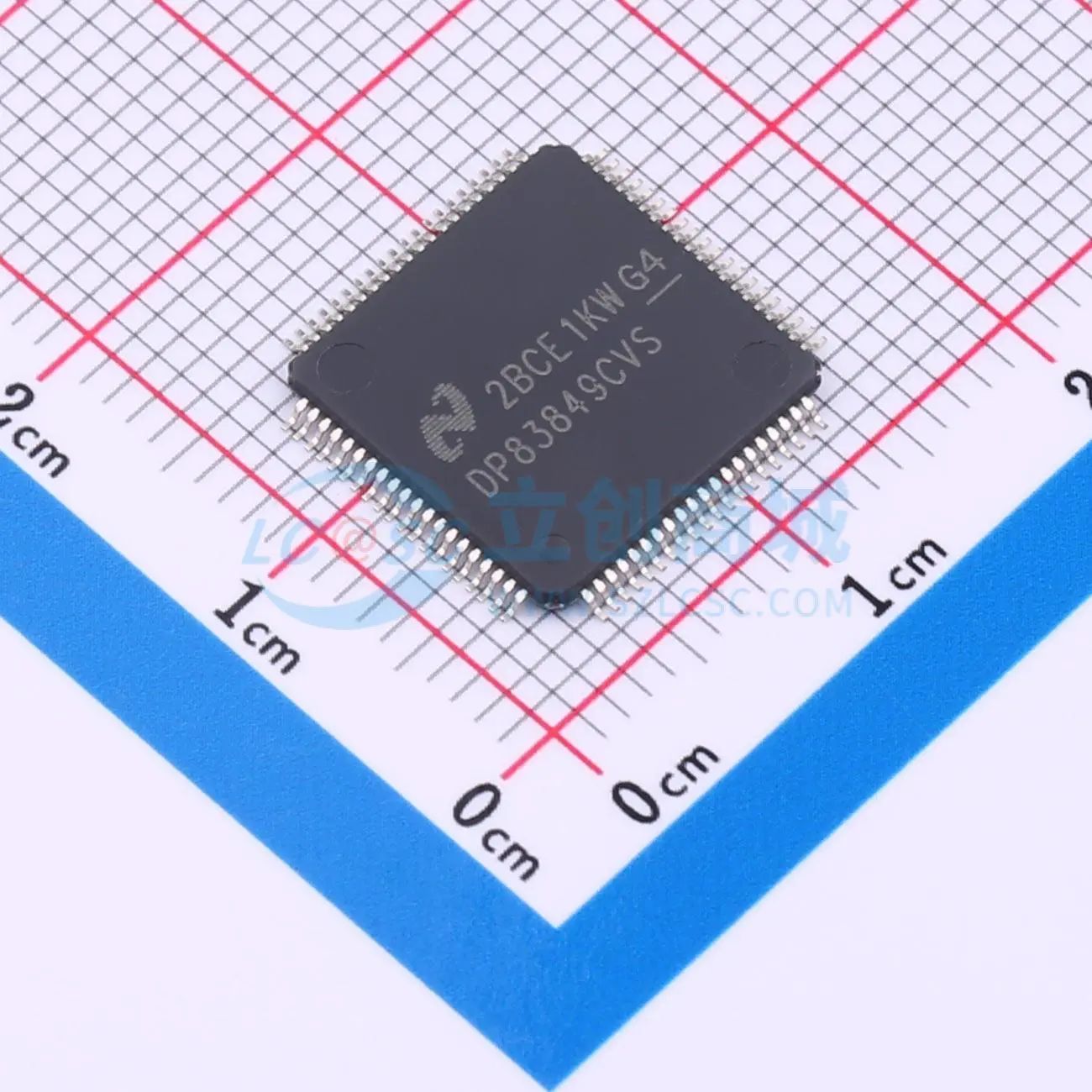 DP83849CVSX/NOPB TQFP-80(12x12) 以太网收发器 TI全新正品原装