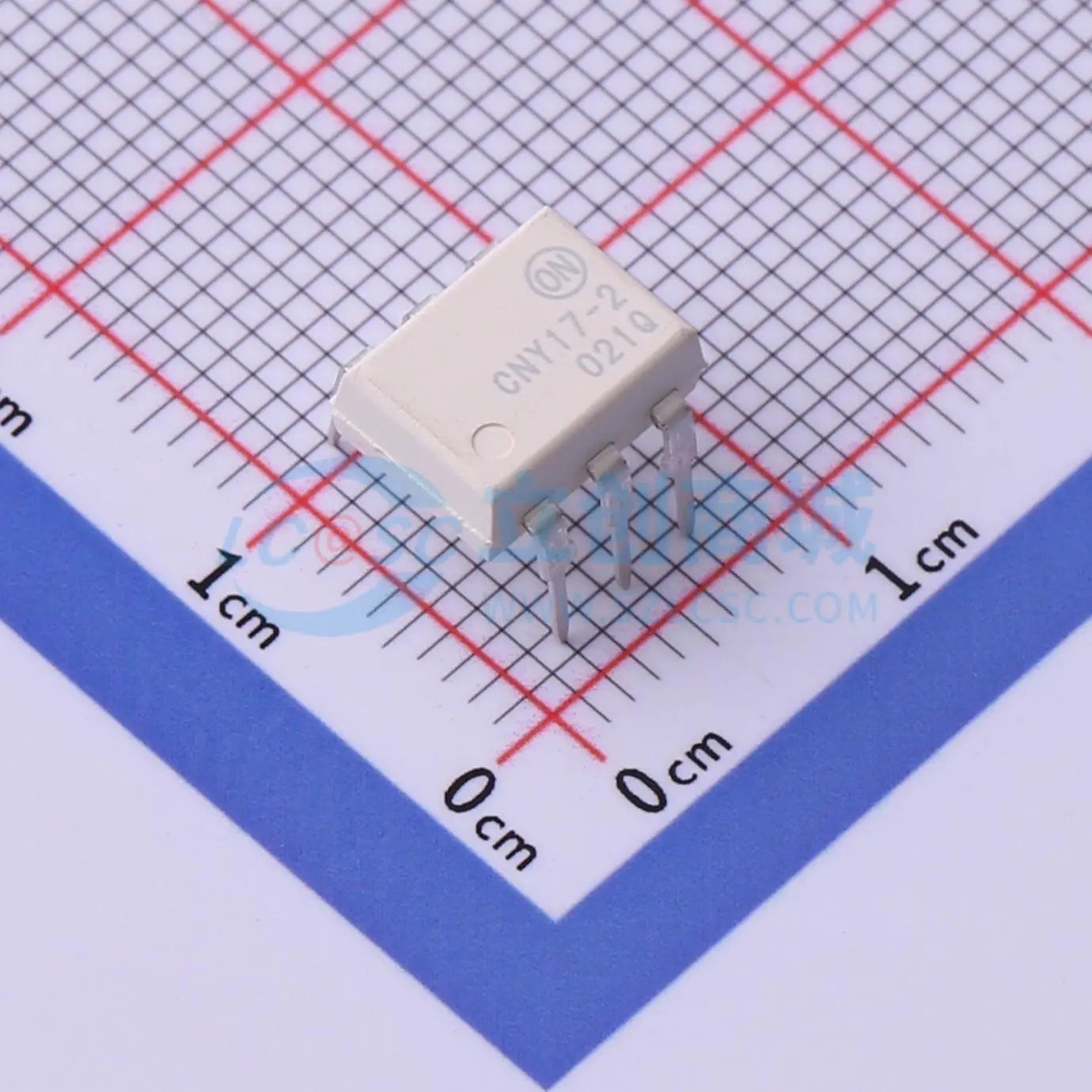 CNY172M DIP-6 晶体管输出光耦 ON(安森美)原装正品 电子元件配单