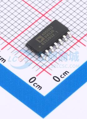 AD5552BRZ SOIC-14 数模转换芯片DAC 原装正品 电子元器件配单