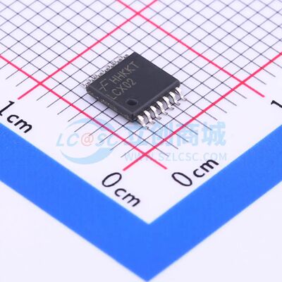 74LCX02MTCX TSSOP-14 逻辑门 ON(安森美)原装正品 电子元件配单