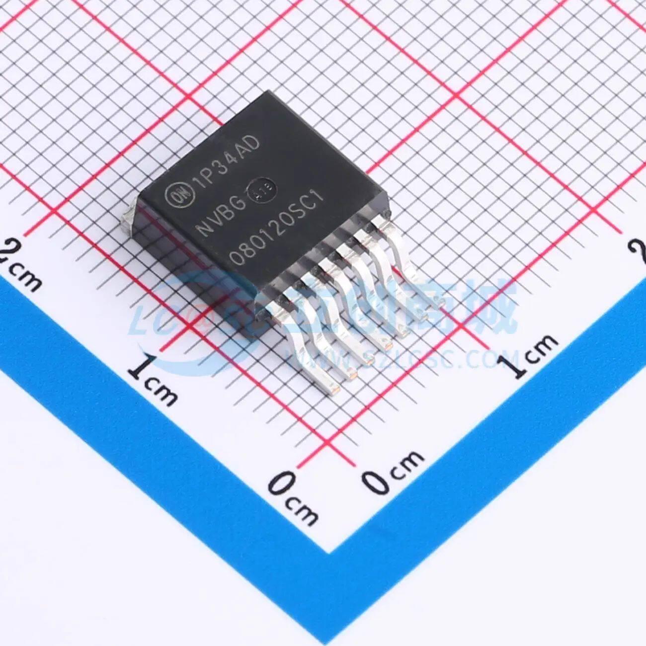 NVBG080N120SC1 TO-263-7 场效应管(MOSFET) ON(安森美)原装正品