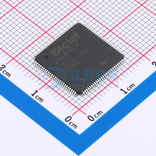 A3P030-VQG100I TQFP-100(14x14) 可编程逻辑器件(CPLD/FPGA) 全