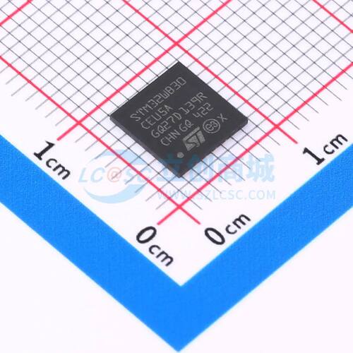STM32WB30CEU5A UFQFPN-48(7x7) 无线收发芯片 ST(意法半导体)全
