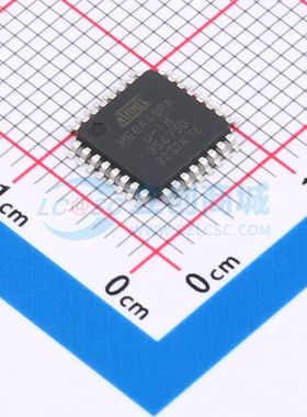 ATMEGA48PA-AU TQFP-32(7x7) 单片机(MCU/MPU/SOC) 全新原装 电子