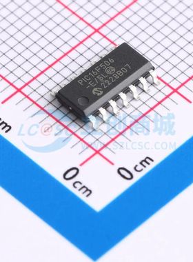 PIC16F506-E/SL SOIC-14 单片机(MCU/MPU/SOC) 全新原装 电子元器