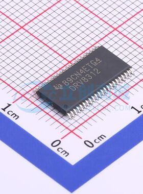 DRV8312DDWR HTSSOP-44-EP-6.1mm 无刷直流(BLDC)电机驱动芯片 TI