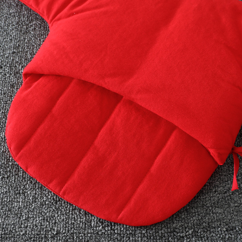 NEWBORN HALF-BACK CLOTHESPINS COTTON TOPS BABY FULL MOON RED WARM MONK CLOTHES BABY TOPS PADDED JACKET AUTUMN AND WINTER