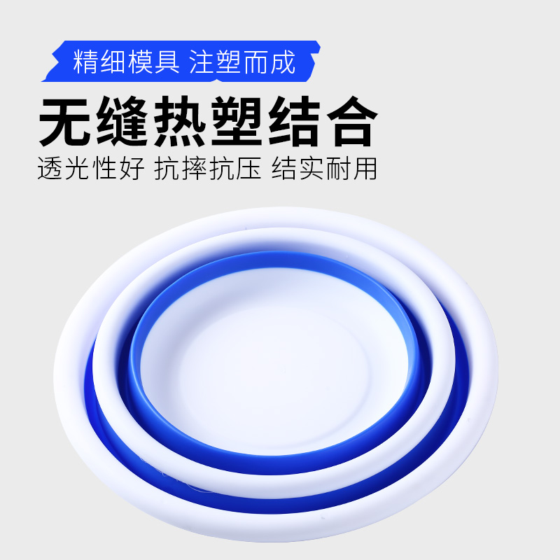 老海折叠饵料盆开饵料盘便携式野垂钓鱼加大号组合小配件渔具用品