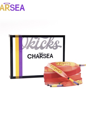 CHARSEA高贵灵魂21ss 适配AJ1AF1原装橘子汽水鞋带扁 LH0121-020