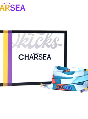 CHARSEA高贵灵魂 20FW 适配AJ1AF1原装彩色纸鸢设计小众鞋带扁