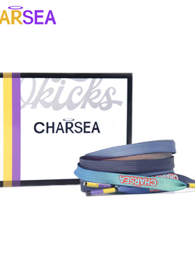 CHARSEA高贵灵魂20ss适配AJ1AF1原装极光冷色渐变鞋带LH0120-020