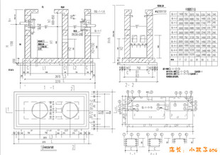 CAD图纸 国标图集02S701 砖砌化粪池图集 cad版 本