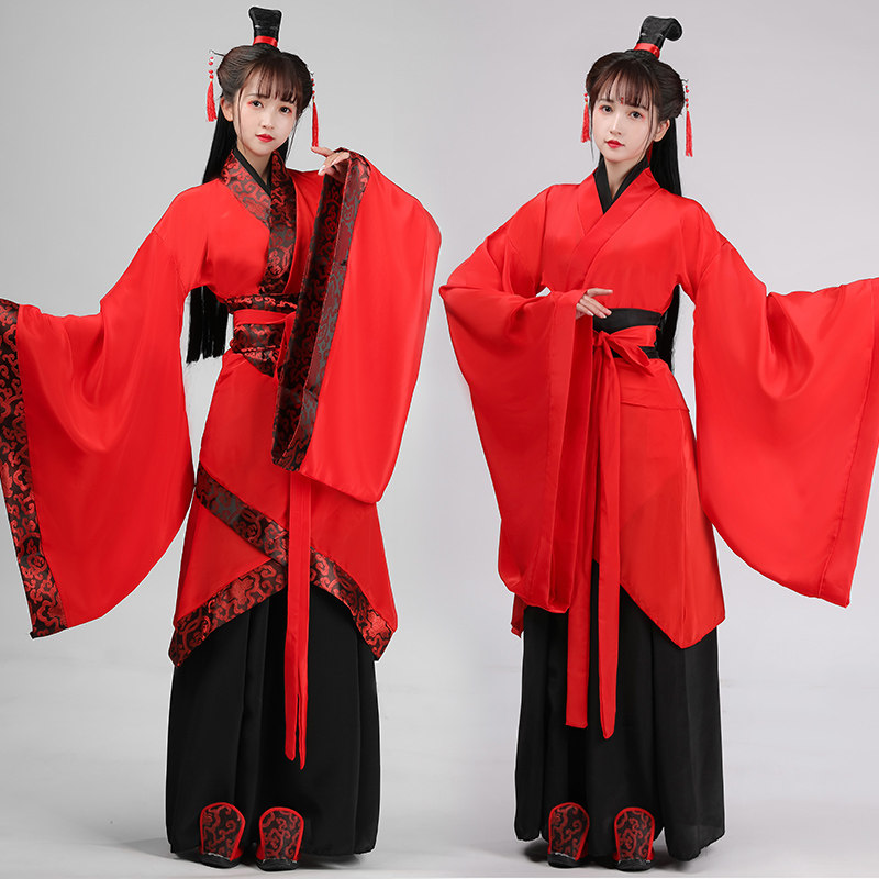 璇玑公主礼仪之邦古装舞蹈演出服装女改良广袖舞台展现唐宋风采