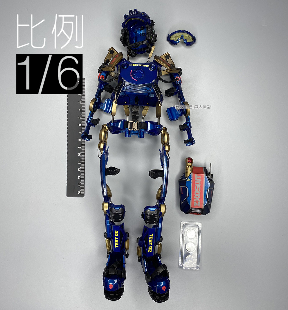 1/6 兵人 12寸 soldierstory ss125 未来 单兵外骨骼装甲 外骨骼