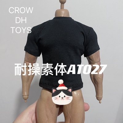 1/6 兵人 worldbox 耐操素体 肌肉素体 AT027 素体 短袖 T恤