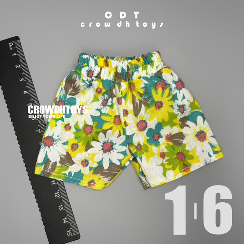 1/6 兵人 CROWDHTOYS 潮流 连体服 大肥裤衩 短裤