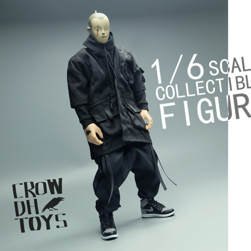 1/6 兵人 CROWDHTOYS 潮流 衣服 肥款 外套 马甲机能