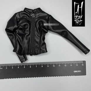 1/6 兵人 CROW DH TOYS 女兵人 潮流 皮夹克 外套(双11特价)