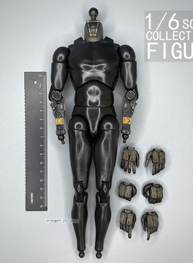 1/6 兵人 12寸 Devil toys WOO科幻军事 Secret Master 素体+手型