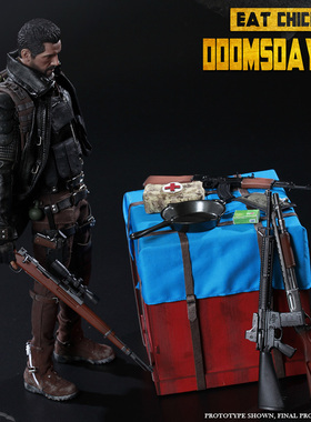 1/6 兵人 FLAGSET FS 73012 绝地大逃杀 末日生存者 箱子 补给箱