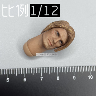 6寸人偶  PCTOYS  敢死特工队 龙格尔 兵人 PC020  头雕