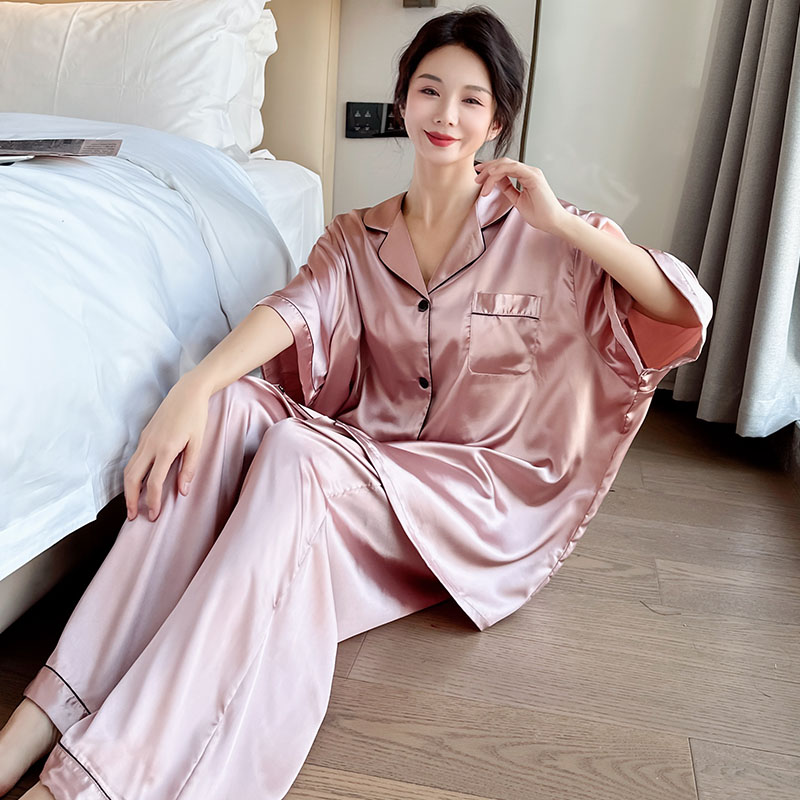 雅芷欣秀女冰丝睡衣200斤可穿